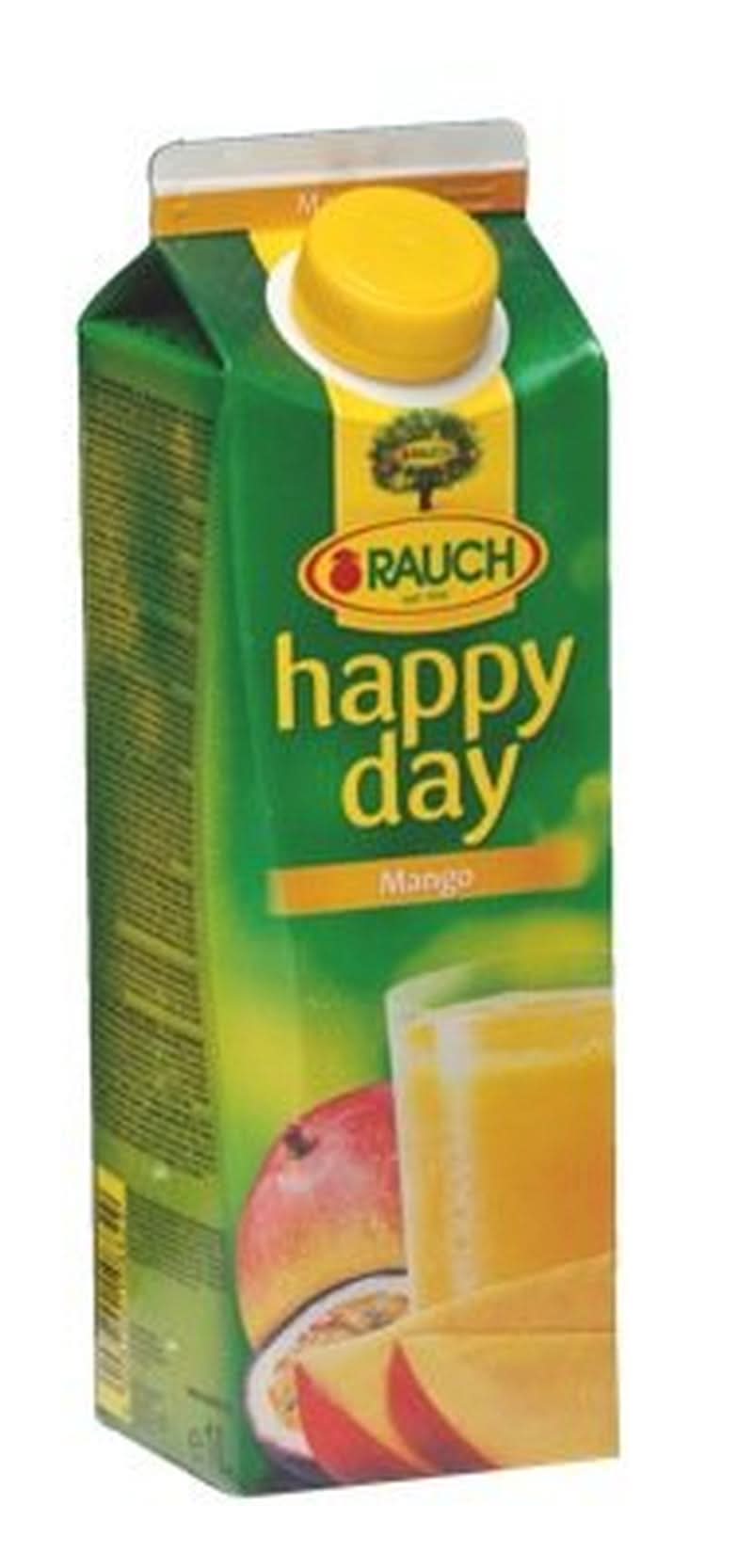Rauch Happy Day Mango | Finomított ital passiógyümölccsel | Sok C-vitamin | 6 x 1 literes, Tetra Prisma Naty Shop 12 x 1 literes Mango