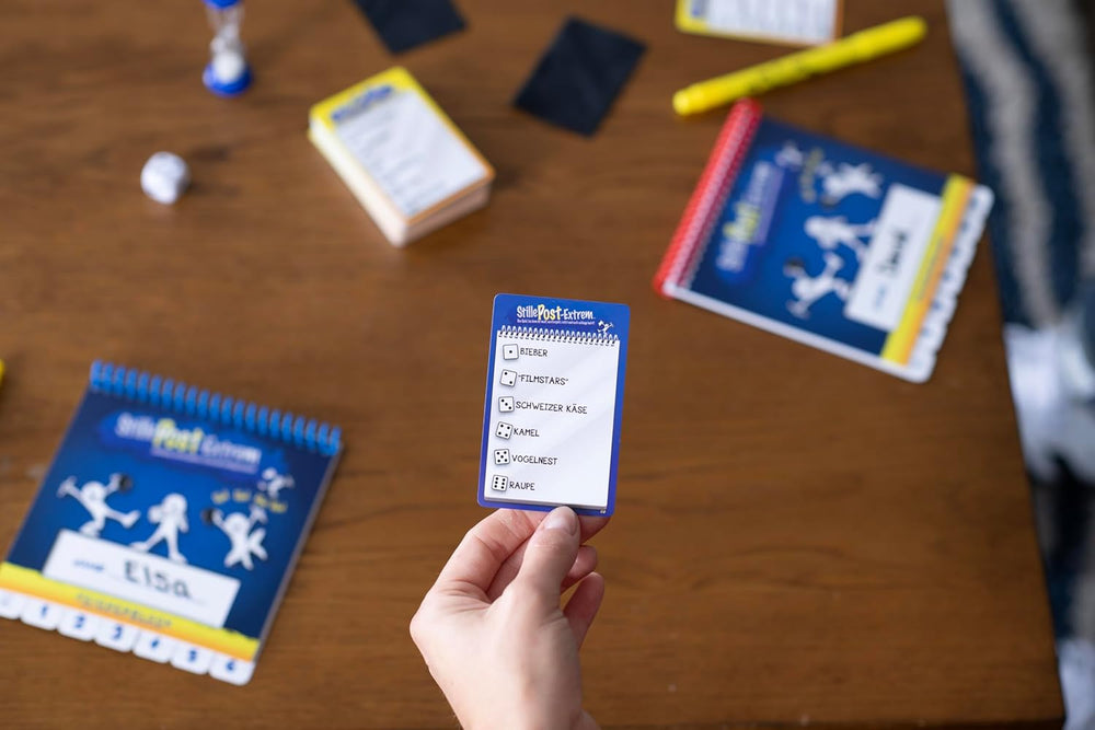 Goliath, Extreme MAIL, társasjáték felnőtteknek és 8 év feletti gyerekeknek, szórakoztató és gyors rajzolójáték családoknak vagy barátoknak, társasjátékok, 4-6 játékos, 20 perc