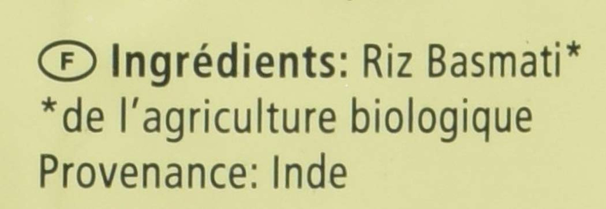 Bio himalájai fehér basmati rizs, 1 kg
