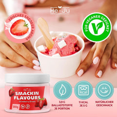 He-Ju, Eper ízű por, 250 grammos Aromas Naty Shop