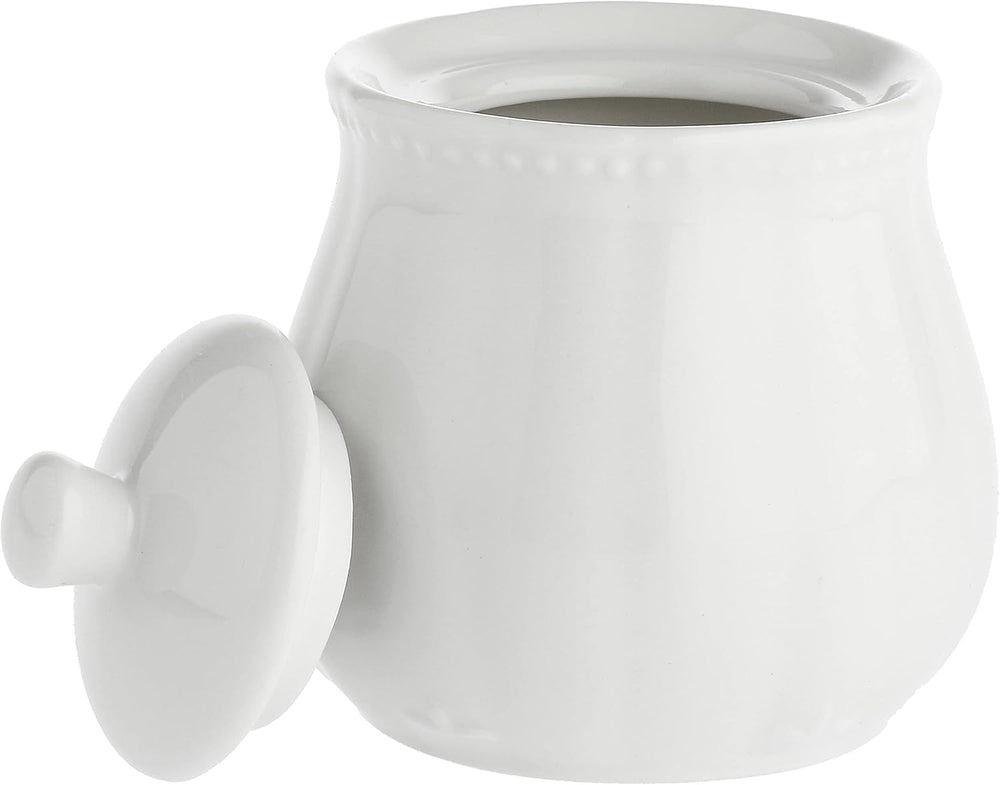 la Porcellana Ducale zahăr C/CC 220, alb