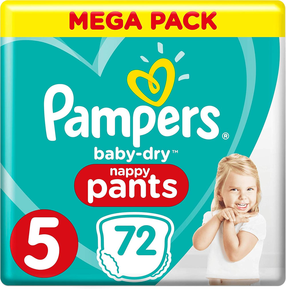 Pampers Baby-Dry pelenkák, 8-as méret, 43-as pelenkák, 19 kg-tól, Jumbo+ csomag