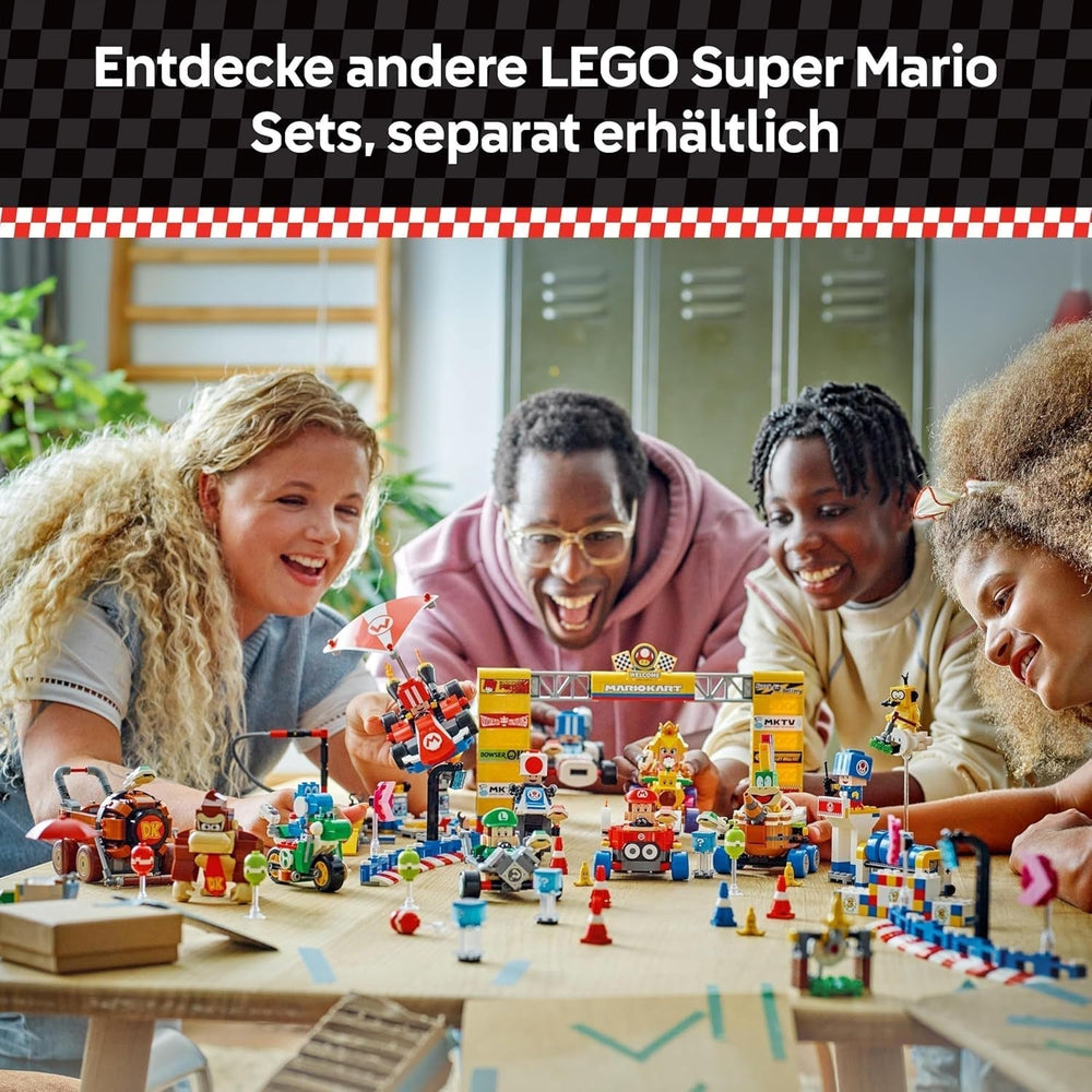LEGO Mario Kart – Baby Mario vs. Baby Luigi Nintendo gyűjthető figurák 2 megépíthető Speedmen játék ajándék fiúknak, lányoknak és játékosoknak 8 év feletti kalandjáték 72034 építőkészlet Besuche den LEGO-Store