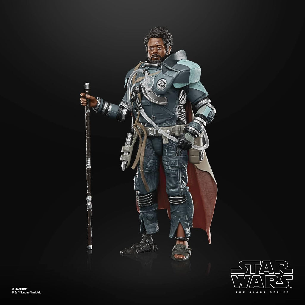 Star Wars Seria Neagră Saw Gerrera 15 Cm Figura de acțiune mare pentru Rogue One: o poveste de colecționat, pentru copii de 4 ani și peste Action figures Naty Shop