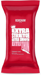 Extra Fondant Pink 1kg - Fondant extra elastic cu aromă de vanilie, perfect pentru acoperirea prăjiturilor - Pink - 1 kg Pasta de zahar Naty Shop Default Title