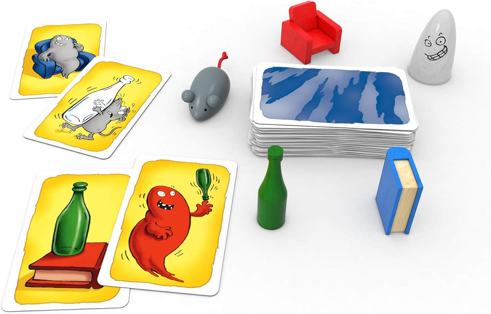 Zoch 601129800 Brainwave - A szórakoztató reakciójáték kicsiknek és nagyoknak; aki gyorsan elkapja a megfelelő darabokat, annak nagy esélye van a győzelemre, 8 éves kortól