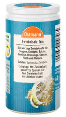 Ostmann Gewürze - Zwiebelsalz | Nachfüllbare & újrahasznosítható Verpackung | 60 g Der Streudose-ban