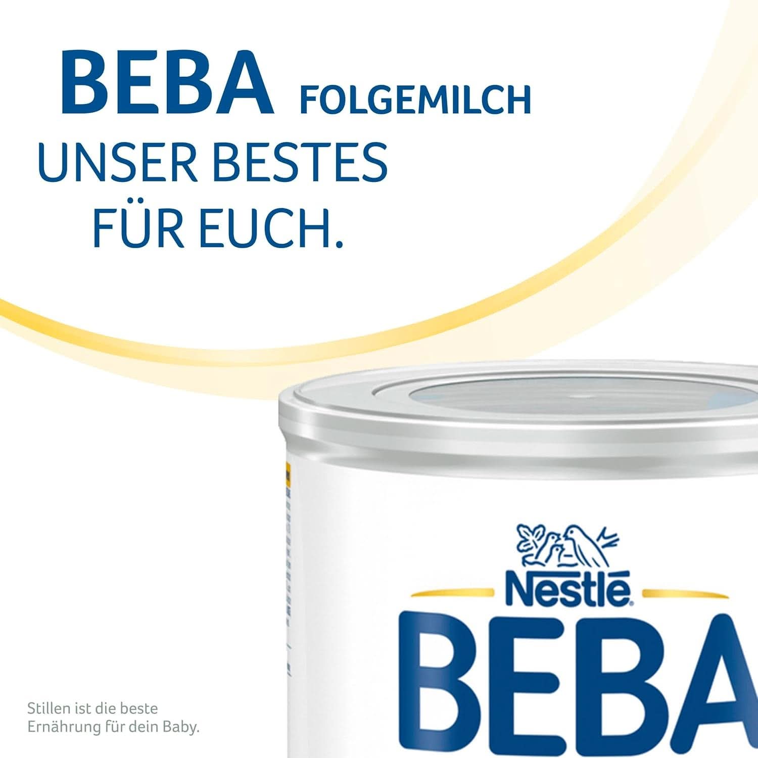 Nestle BEBA 2 Nyomtató tejpor 6 hónap után, komplex 5 HMO-val, csak laktóz, pálmaolaj nélkül, 3 db (3 x 800G) Mother and Child Naty Shop csomag
