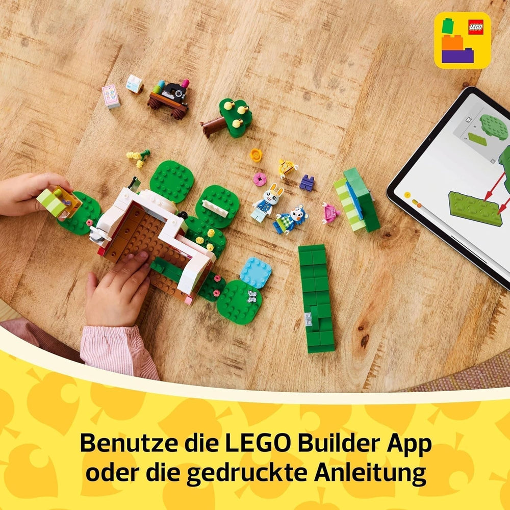 LEGO Animal Crossing Tailoring Sisters Kreatív szerepjátékos építőkészlet, ajándék lányoknak, fiúknak és videojáték-rajongóknak 6 éves kor felett, 77055 kalandjátékkészlet építőkészletek Besuche den LEGO-Store