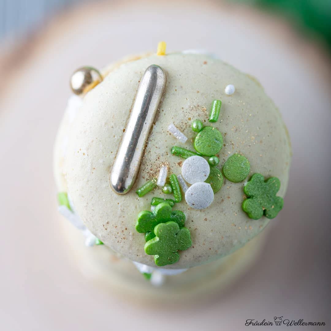 Super Streusel, Lucky Charms, Green Sugar Sprinkles, 90 grammos Sprinkles Naty Shop