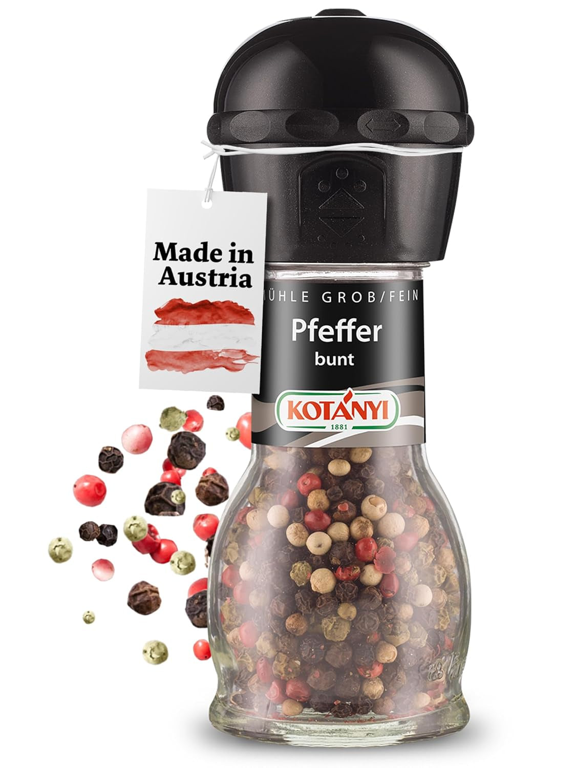 Kotanyi Pfeffer Mühle, zsemle (1 x 35 g)