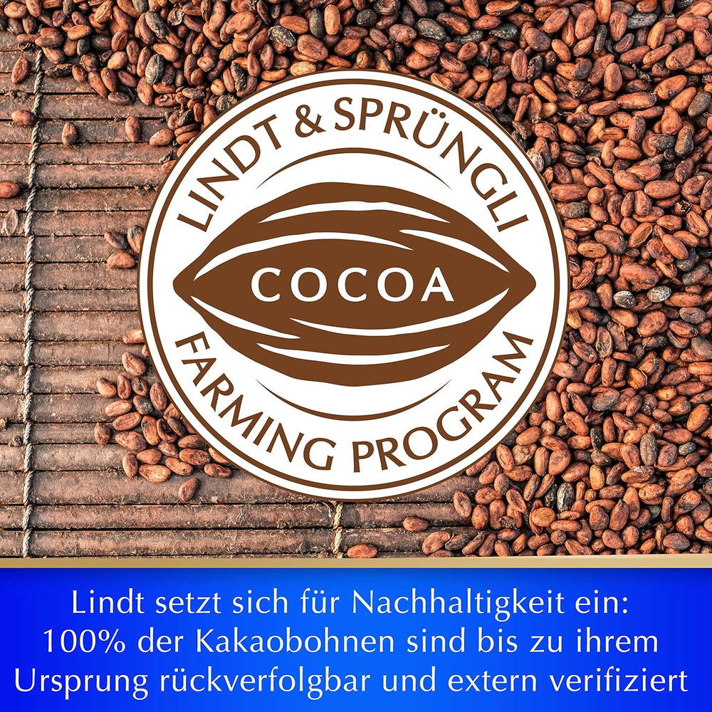 Lindt Swiss Classic Collection csokoládédoboz | Tejcsokoládé táblák | Mini csokoládészeletek | 185g | Csokoládé ajándék