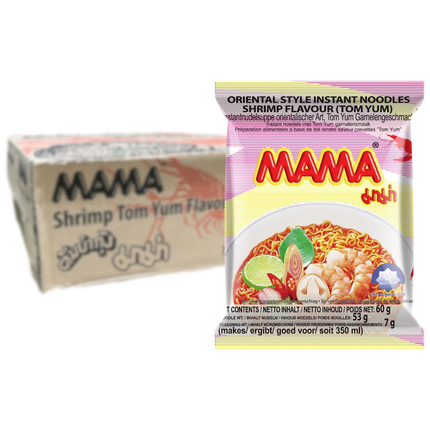 MAMA - Instant tészta csirkével - Több csomag (30 x 55 GR)