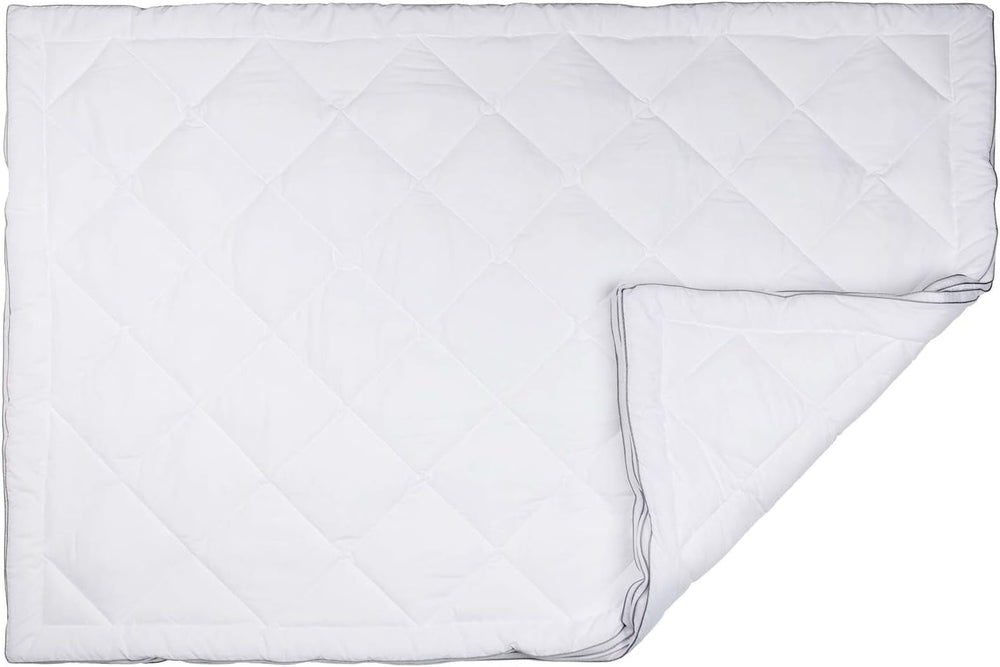 Gözze - 4 évszakos paplan, 2db-os szett, nyári paplan + őszi/tavaszi paplan, légáteresztő paplan klímaszalaggal, 135 X 200 cm - fehér paplanok és paplanok Naty Shop