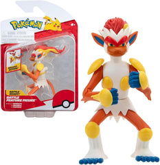 Pokémon Pokemon Figura Infernape Panferno - 11 Cm Figuri - Noul Val 2024 - Official Pokemon Toy Action figures Naty Shop Panferno