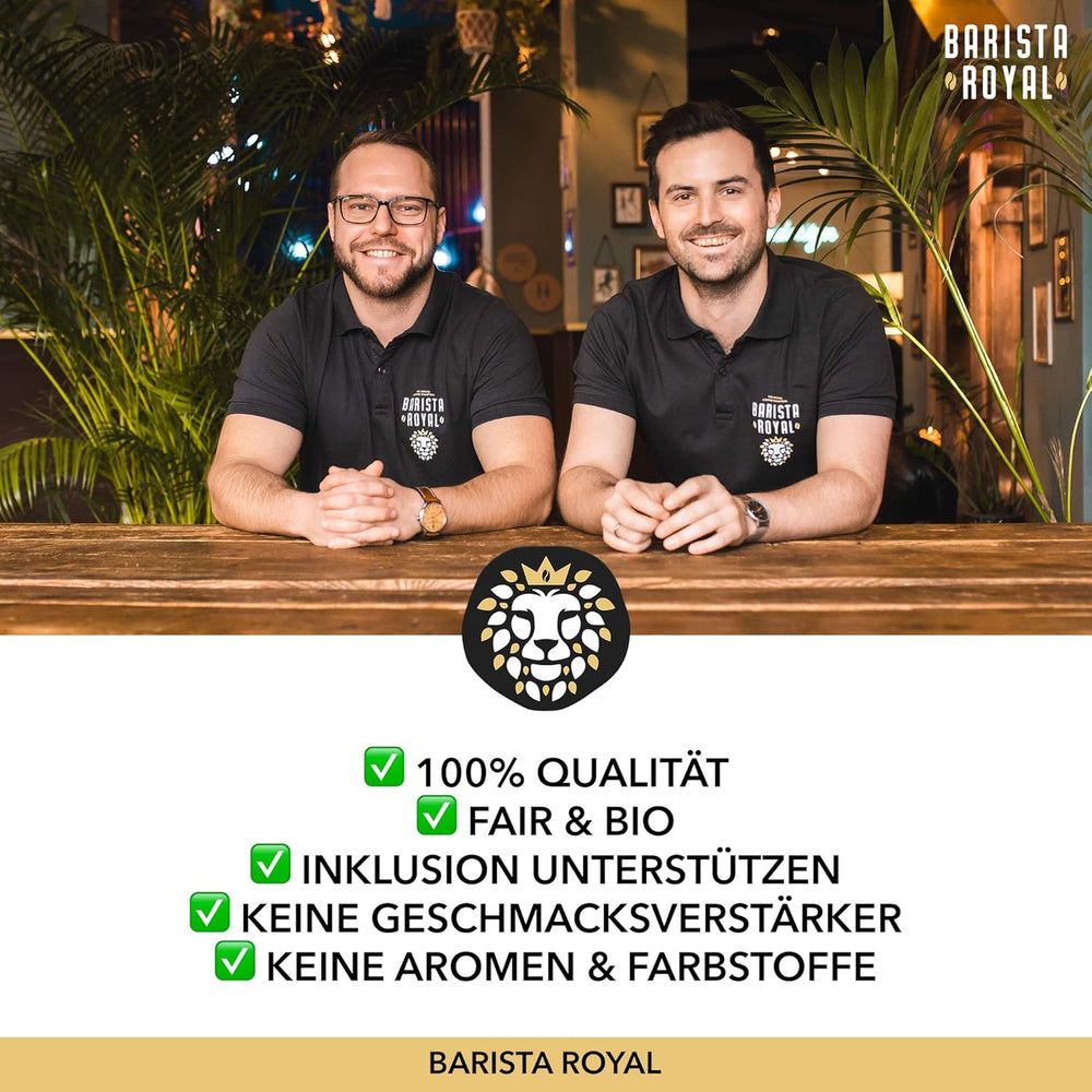 BARISTA ROYAL Bio Kaffeebohnen 1kg "Seleccion Especial" | Frische Kaffeebohnen direkt gehandelt | 70% Arabica, 30% Robusta Kaffee ganze Bohnen | Ideal für Vollautomat und Filtermaschine