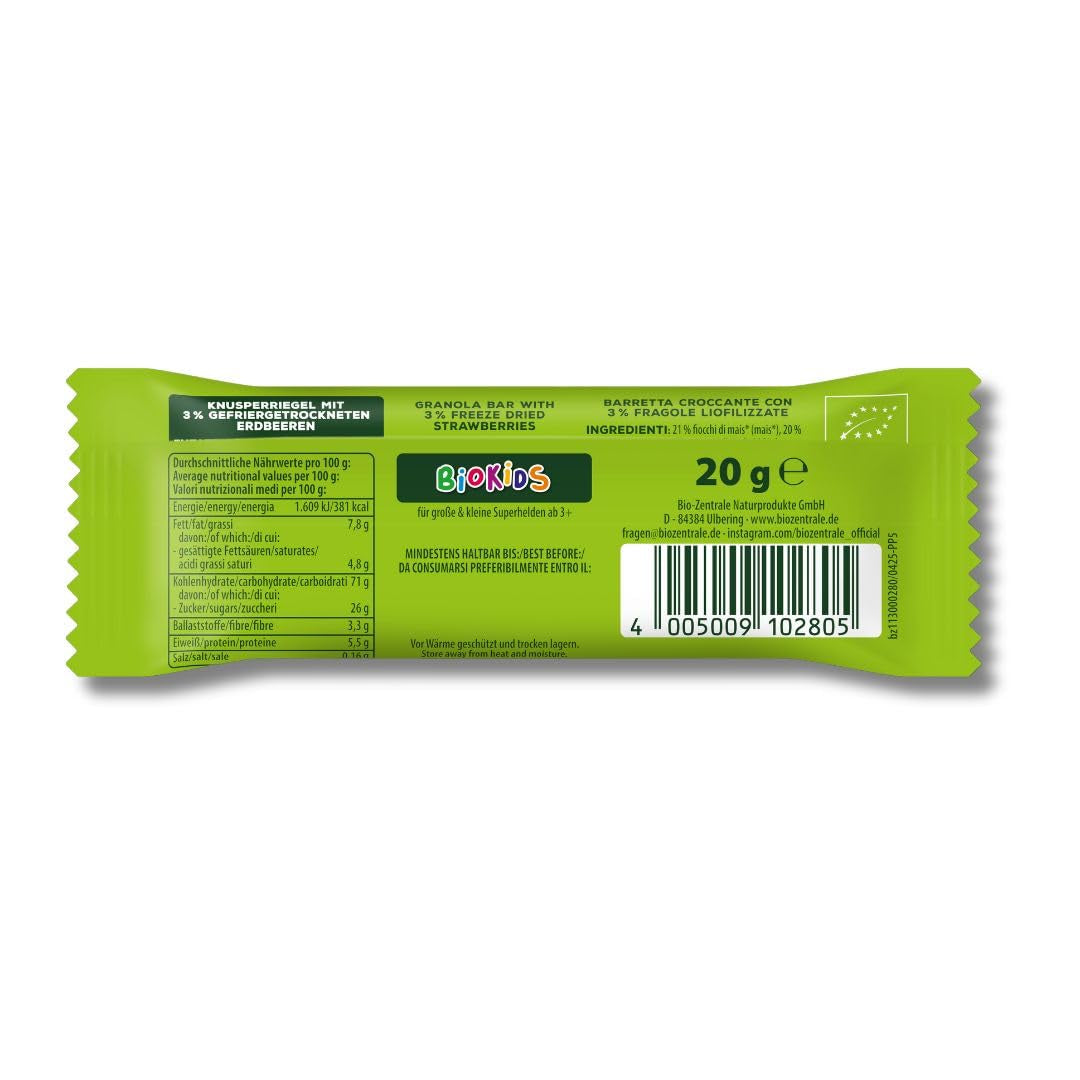 Ropogós eperszeletek 12 x 20 g