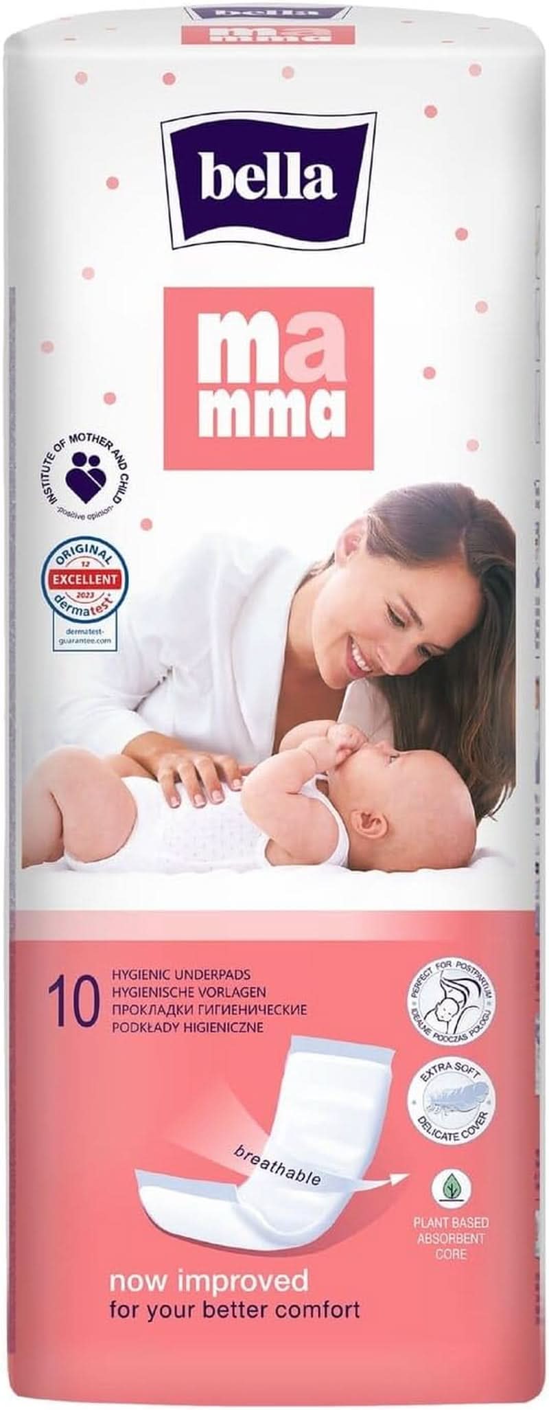 Scutece fleece: șabloane moi pentru femeile care au născut recent (1 x 10 scutece), ideale pentru femeile în perioada postpartum Mama si Copilul Naty Shop