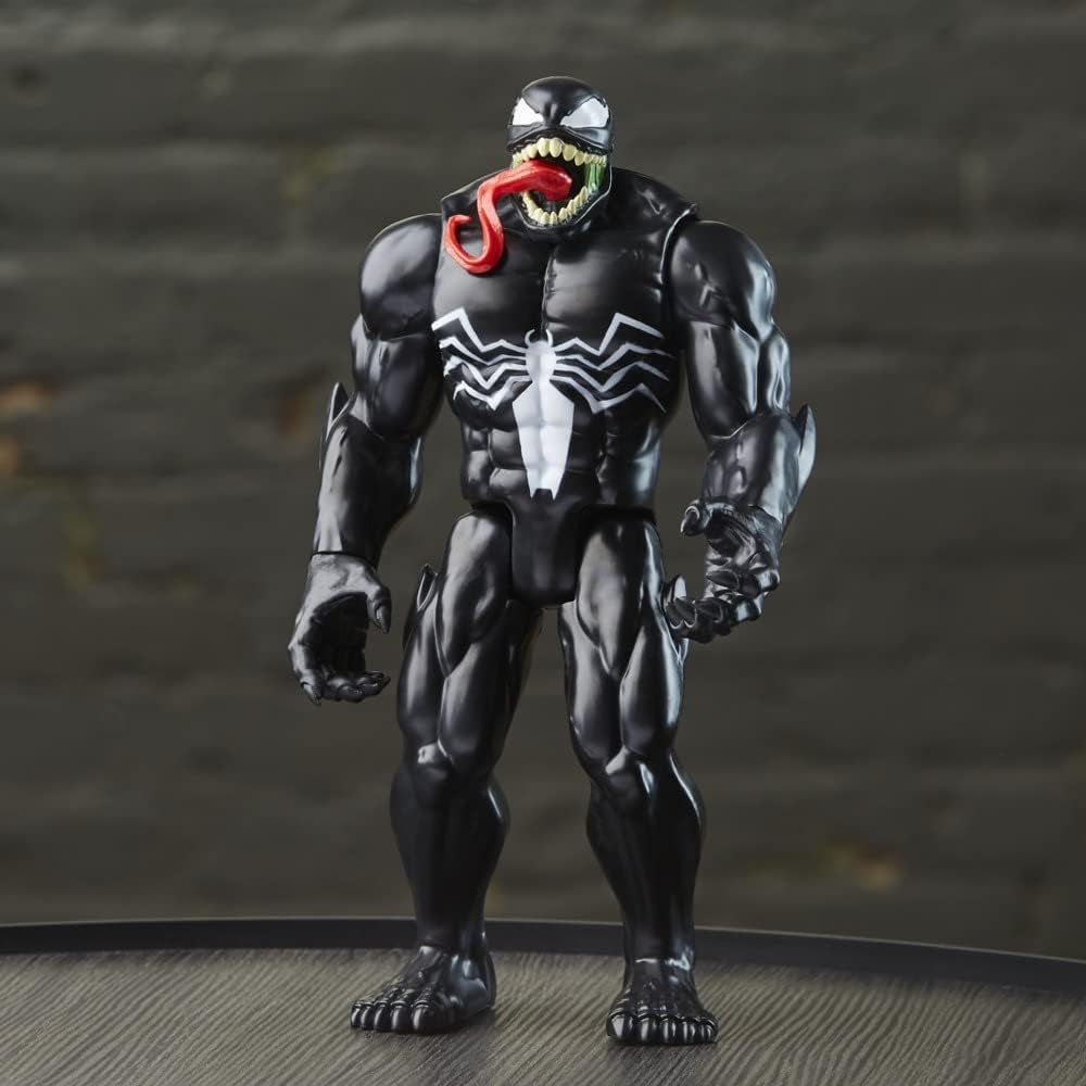 Hasbro Marvel Spider-Man Titan Hero Series Deluxe Venom Toy 30 Cm Action Figure, Jucării pentru copii de la 4 ani în sus Action figures Naty Shop
