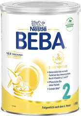 Nestle BEBA 2 Nyomtató tejpor 6 hónap után, komplex 5 HMO-val, csak laktóz, pálmaolaj nélkül, 3 db (3 x 800G) Mother and Child Naty Shop csomag