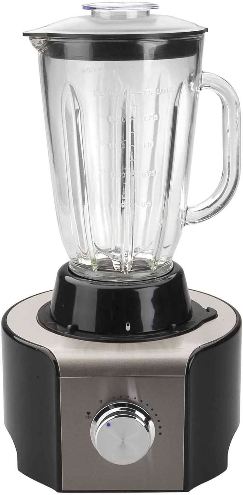 69079 -69079 robot-multifunkciós 800 w-fekete, rozsdamentes acél, üveg és műanyag, sokszínű Anya és Gyermek Naty Shop