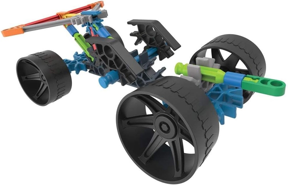 K'Nex Phantasie-Space Shuttle Spielzeug-Baukasten, Basic Fun, 17021, 60 Teile, pädagogisches Weltraum-Spielzeug für Kinder, geeignet für Jungen und Mädchen im Age von 5-10 Jahren