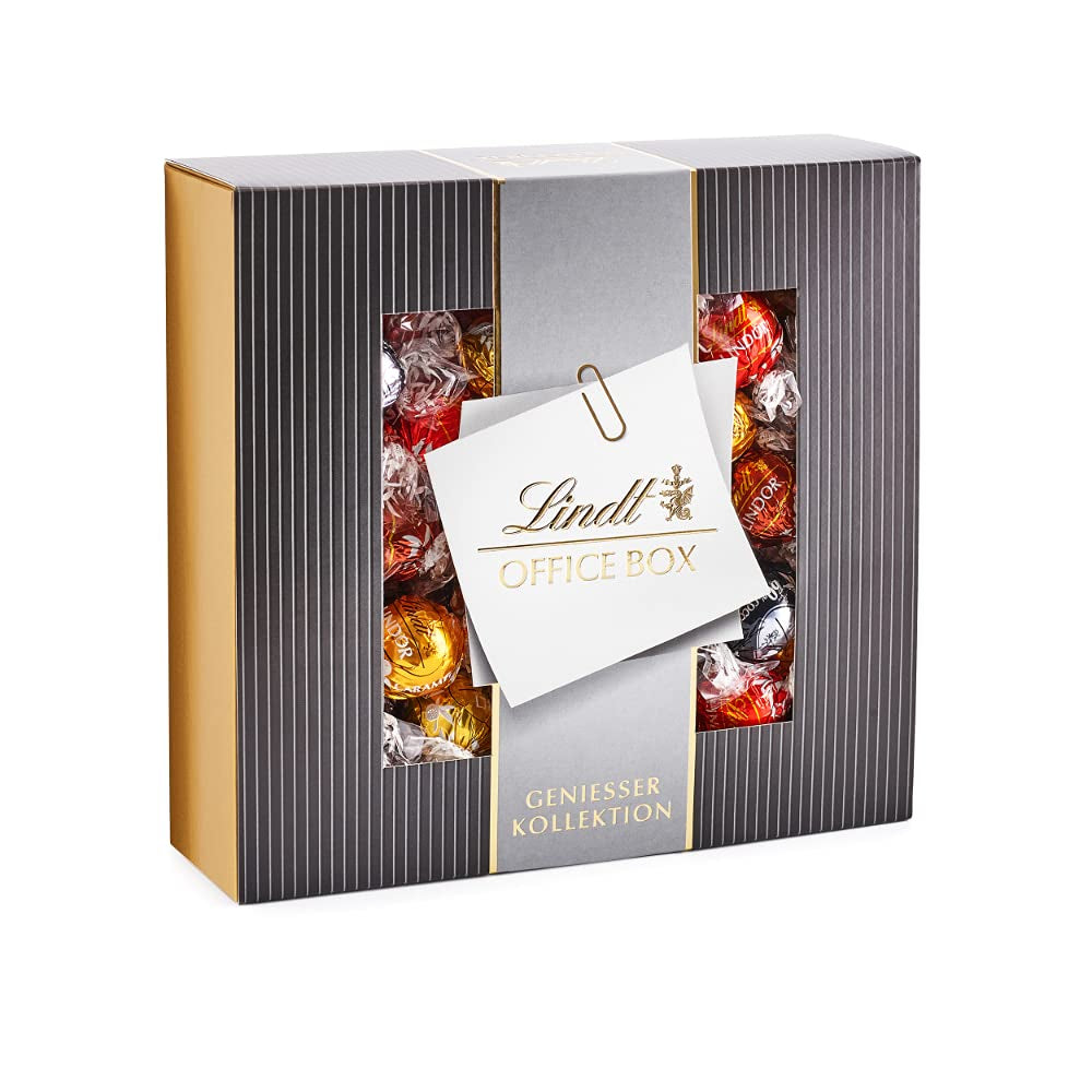 Lindt Chocolate LINDOR Home Office Box, többféle mennyiségben és modellben Naty Shop Csokoládé cukorka 935 gramm Lindt Office