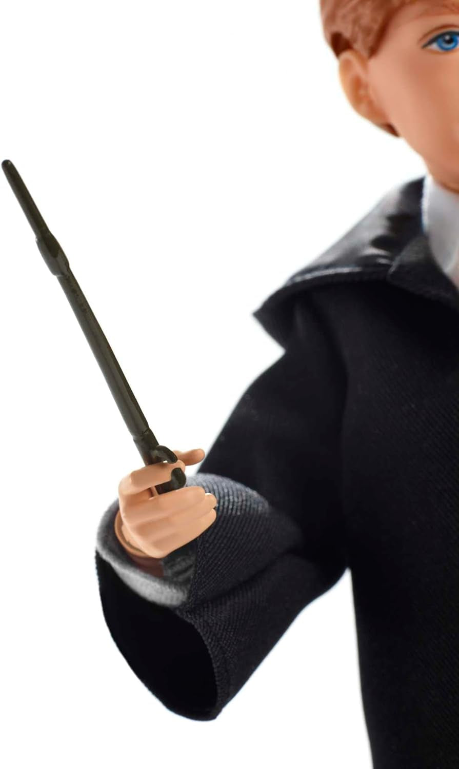 Mattel Harry Potter – Ron Weasley Sammlerpuppe (kb. 26 cm) Roxfort-egyenruhával, Griffendél-köntössel és Zauberstabval, Spielzeug ab 6 Jahren FYM52