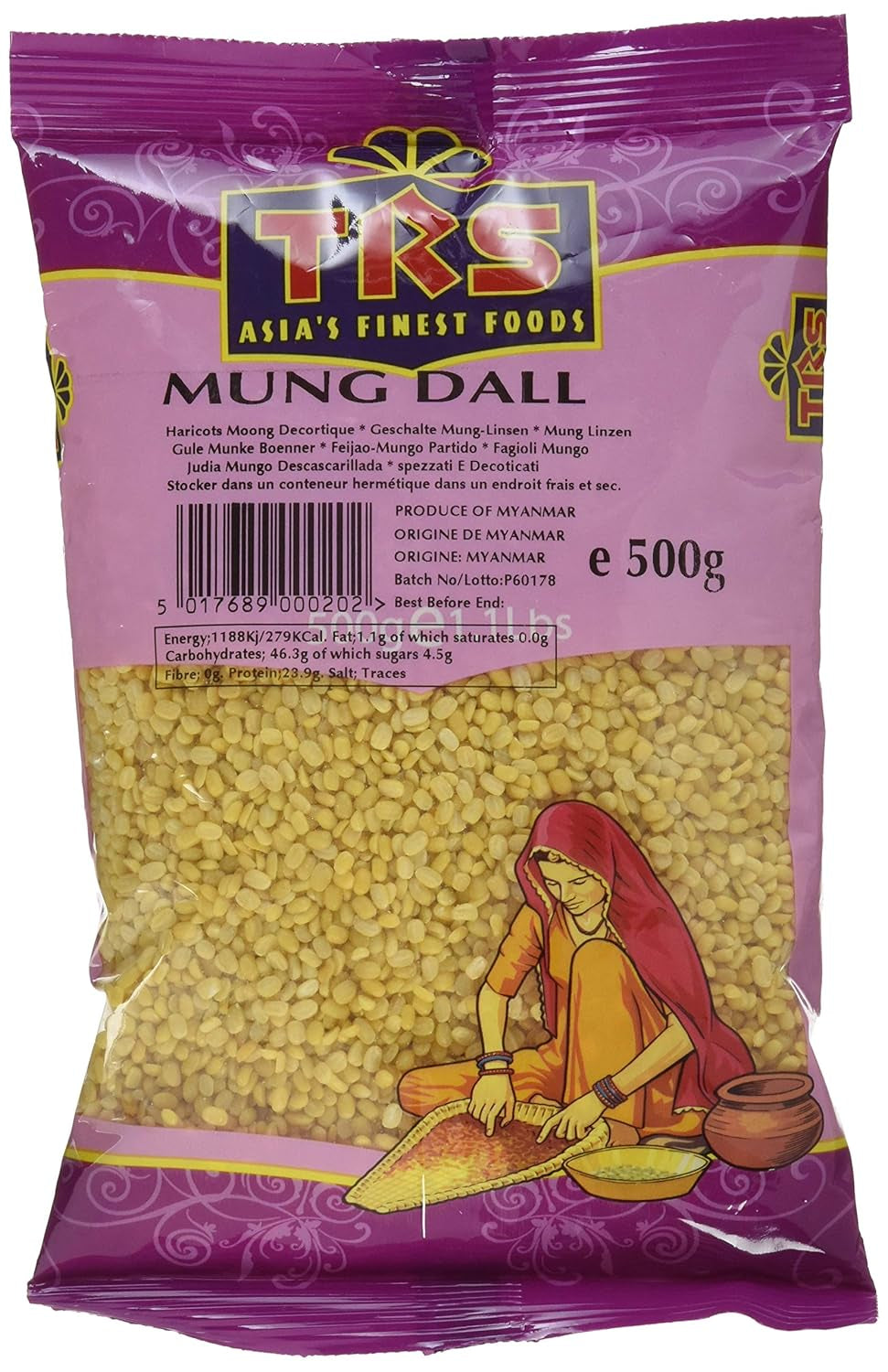 TRS - Mung Dal - Multipack, 500 gramm