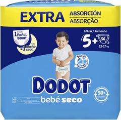 Baby Dry Extra - Jumbo csomag, 5-56 darabos méretben