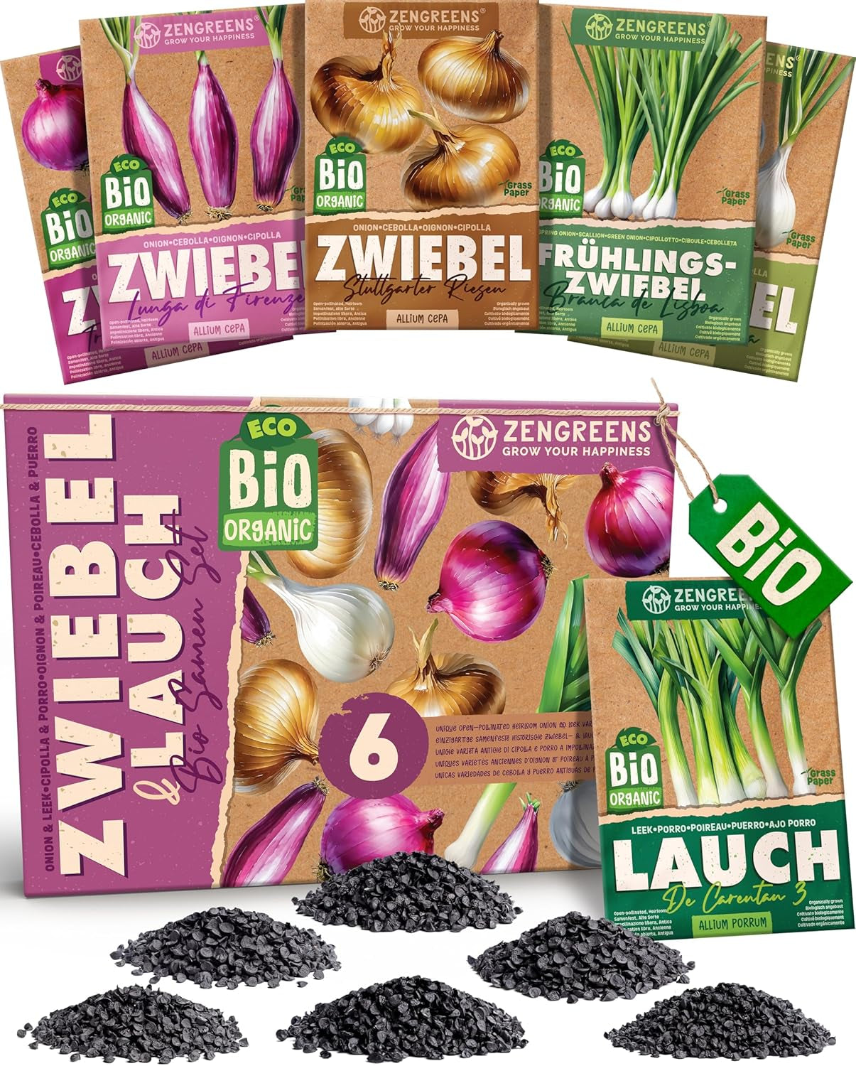 Bioparadicsommag 10-10 db-os paradicsommag készletben a kertben, erkélyen vagy magaságyásban történő egyszerű termesztéshez - Vetőmagok - Palánták