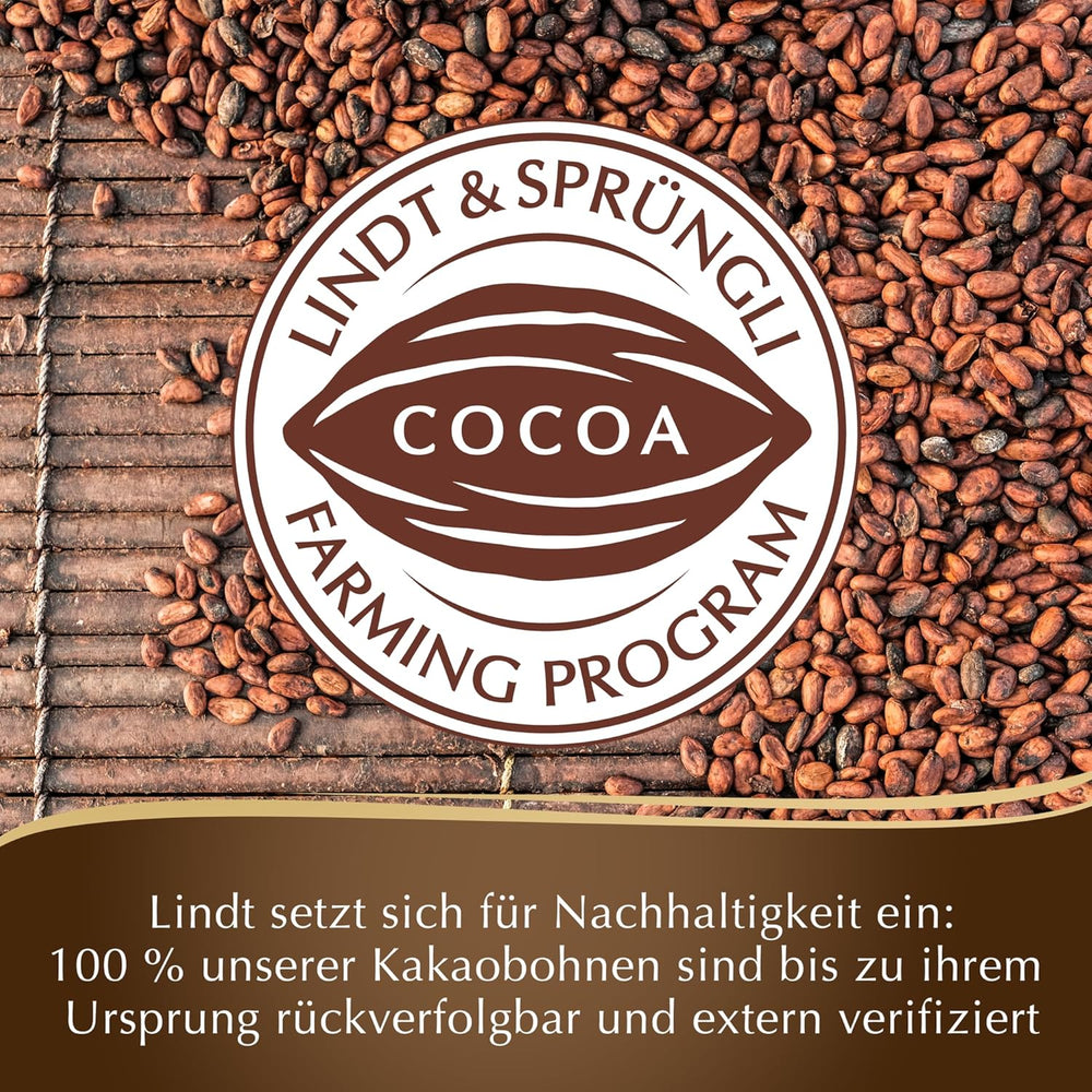Lindt Mocha csokoládé | Tabletta 100g | Tejcsokoládé gazdag mokkábabbal | Csokoládé tábla | Ajándék csokoládé, 100g (6 db-os csomag)