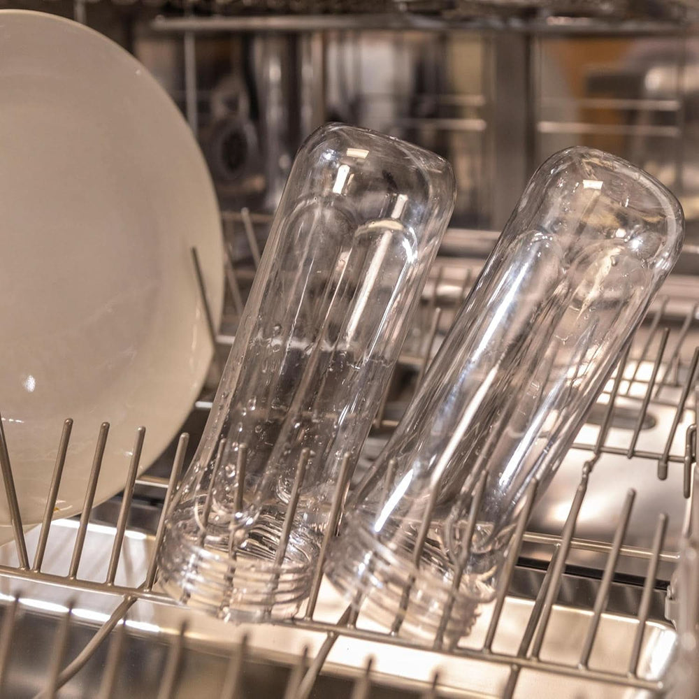 Cecotec Tragbarer Einzelstandmixer Power Titanium 300 Easygo. 350 W, Zerkleinert Eis, 4 Klingen Mit Schwarzer Titanbeschichtung, Inklusive 2 Kühlröhren, 2 Tragbaren Bechern Und 2 Deckeln Anya és Gyermek Naty Shop