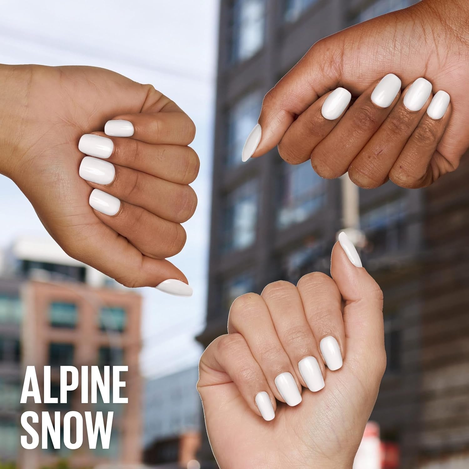 Maybelline New York Super Stay Ink Bonder 940 Alpine Snow - hosszantartó körömlakk az erős körmökért és az intenzív színért, 12,3 ml