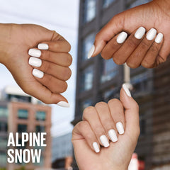 Maybelline New York Super Stay Ink Bonder 940 Alpine Snow - hosszantartó körömlakk az erős körmökért és az intenzív színért, 12,3 ml