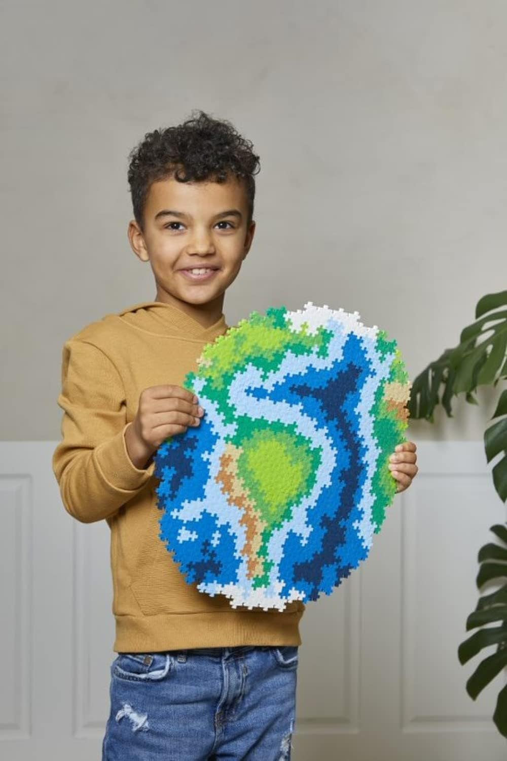 PLUSZ PLUSZ Earth Block Puzzle 800 db Globe, Erde