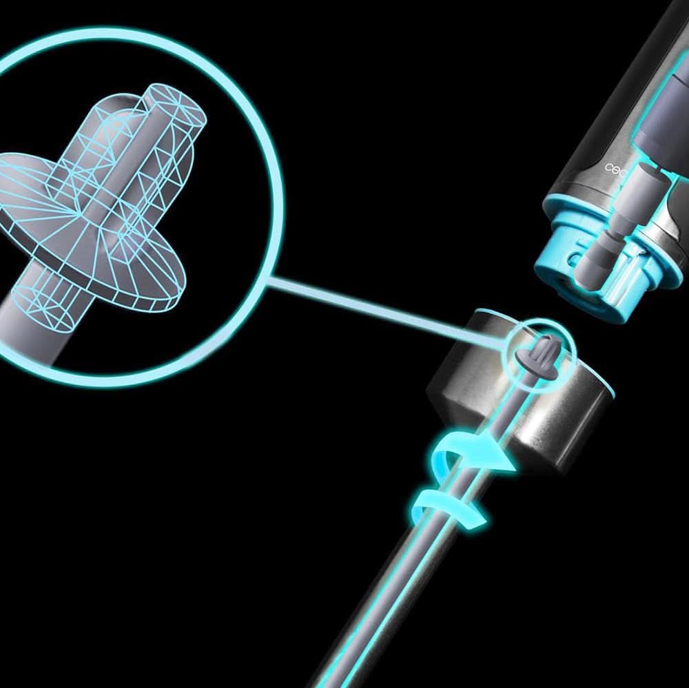 Cecotec Hand- Mixer Powergear 1500 - Klingen Aus Titanium Beschichtung, 21 Geschwindigkeitsstufen, 1500 W, Inklusiv Glas Mit Deckel. (Schwarz Und Edelstahl, XL) Bucatarie Naty Shop