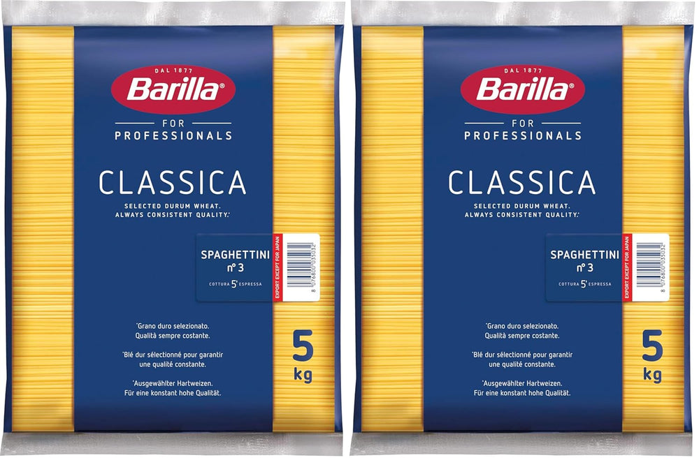Barilla Pasta Klassische Spaghetti n.5 aus kiváló minőségű Hartweizen immer al dente, (1 x 500 g), geschmacklos