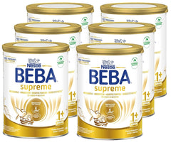 Gyerekital BEBA SUPREME Junior 1+ 1 éves kortól, étel gyerekeknek 6 HMO komplexszel, csak laktóz, pálmaolaj nélkül, kiszerelés 6 (6 x 800 g) Anya és Gyermek Naty Shop