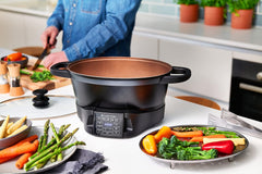 Multicooker Russell Hobbs 6.5L, afișaj digital, 8 funcții de gătit Slow Cooker Naty Shop