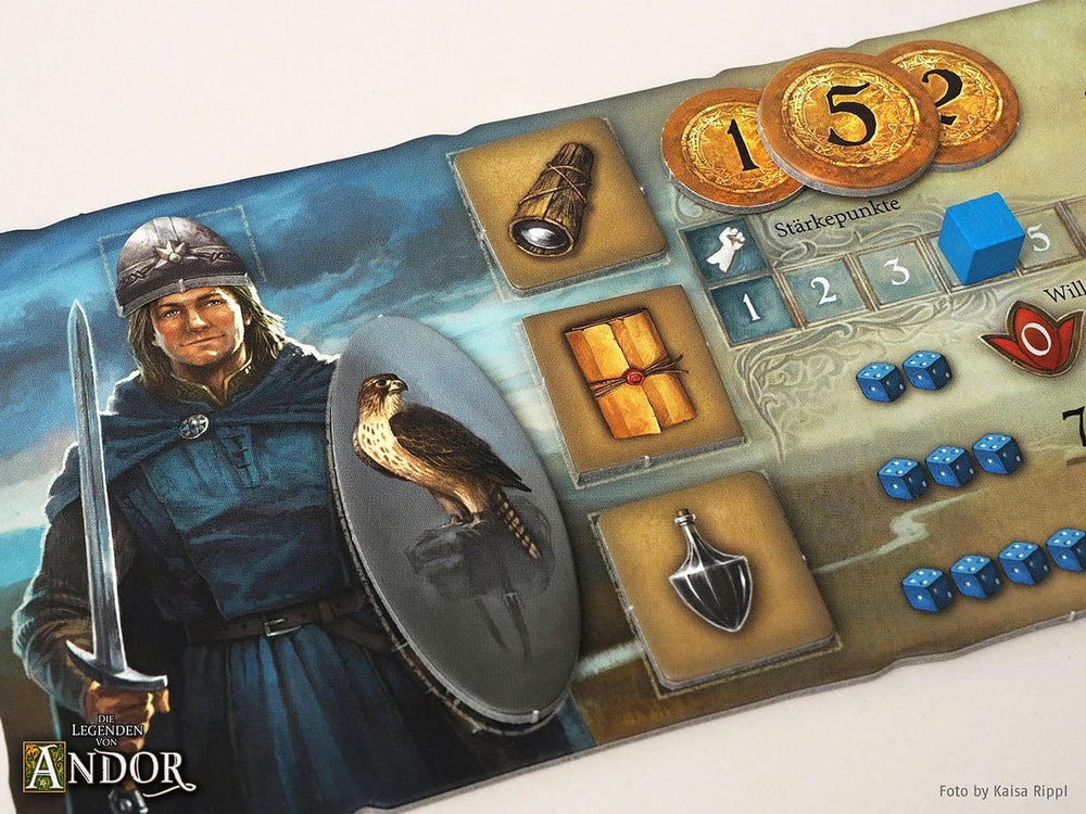 Kosmos 683122 Legends of Andor - Big Box, alapjáték (Kennerspiel des Jahres 2013) és további kiegészítők, Fantasy Classic, Cooperative Fantasy társasjáték, 10 év felettieknek