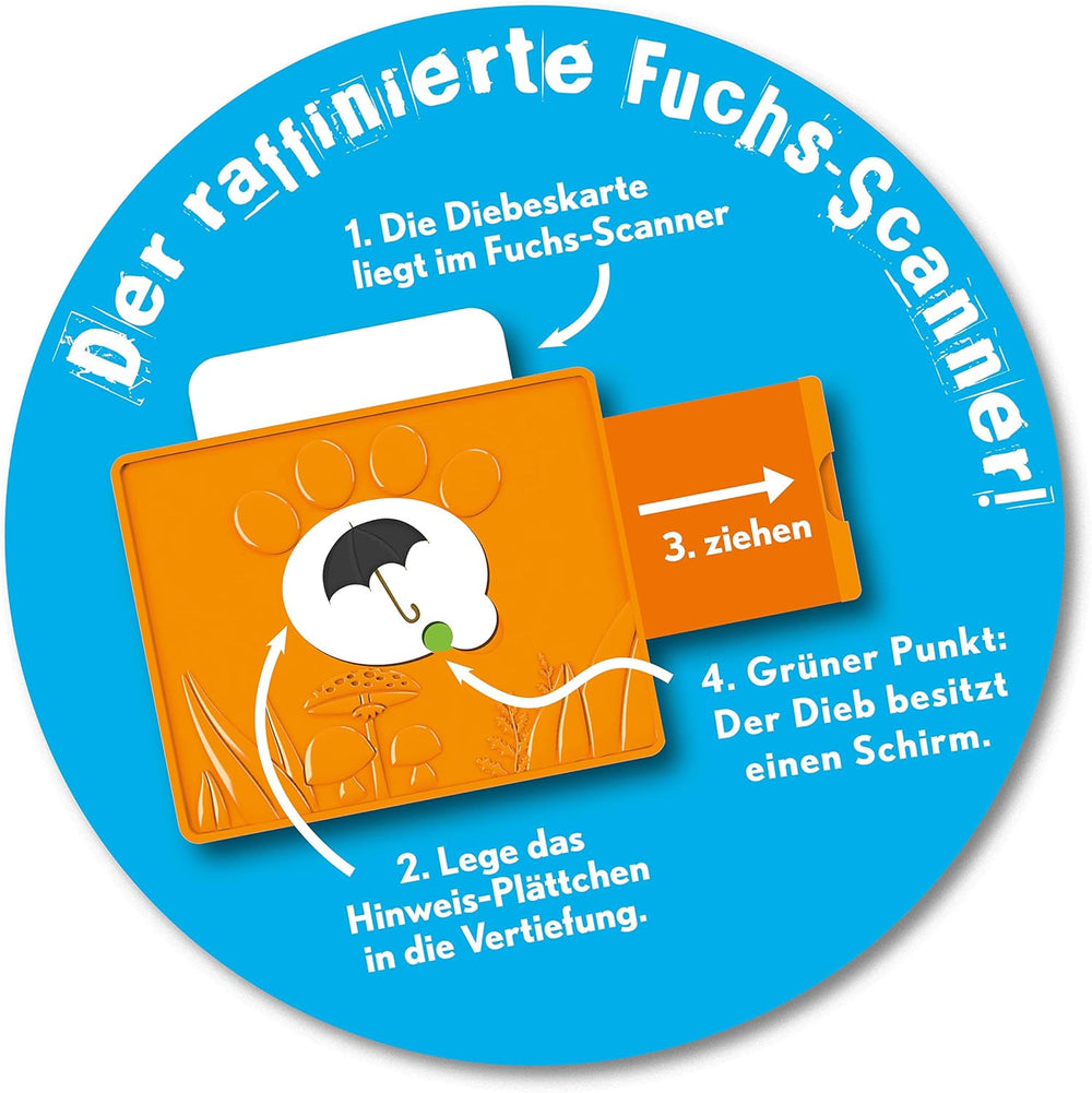 Game Factory 646255 Verfuxt, nyomozójáték 6 éven felülieknek, gyerekjáték