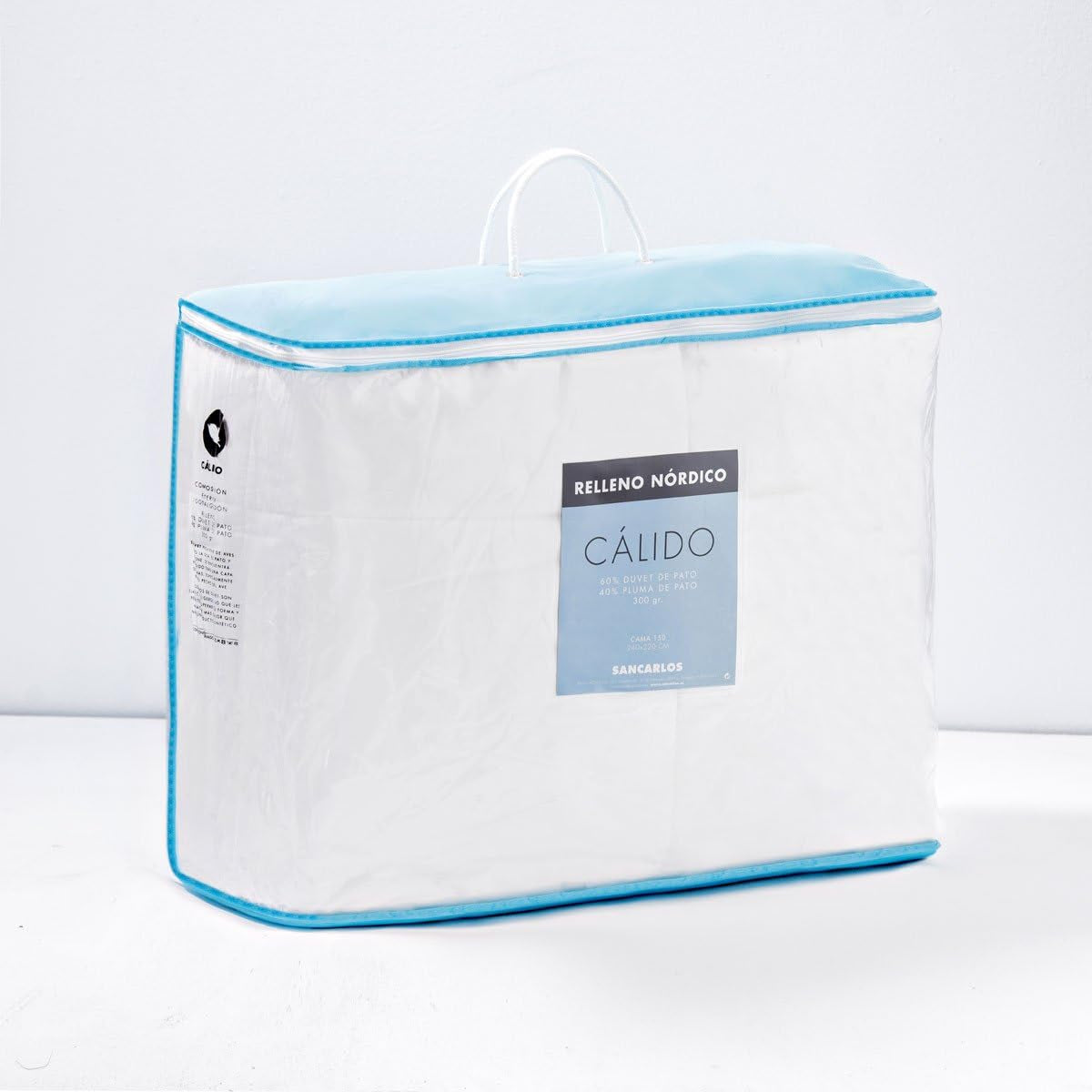 Sancarlos pehelypaplan, meleg 220X220 cm fehér Paplanok és paplanok Naty Shop