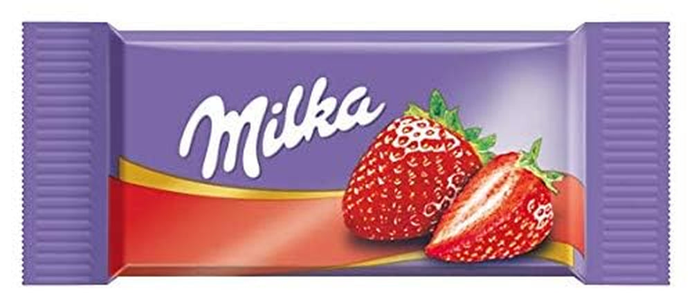 Milka Naps Mix – Mini csokoládé négyzetek 4 féle készletben: alpesi tej, eper, mogyoró, kakaós krém – 1 x 1kg