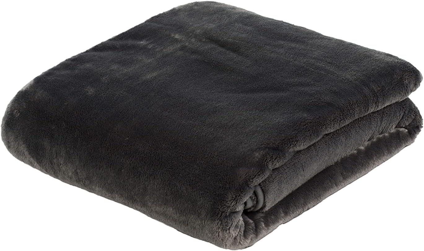 Gözze - Kényelmes takaró Premium Cashmere-Feeling, 500 G/M², 180 X 220 cm - mustár Ágyak és Takarók Besuche den GÃ¶zze-Store Antracit 130 X 170 cm