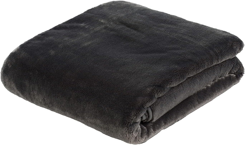 Gözze - Kényelmes takaró Premium Cashmere-Feeling, 500 G/M², 180 X 220 cm - mustár Ágyak és Takarók Besuche den GÃ¶zze-Store Antracit 130 X 170 cm