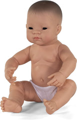 Miniland Babypuppe neugeborener Asiascher Junge 40cm-31005
