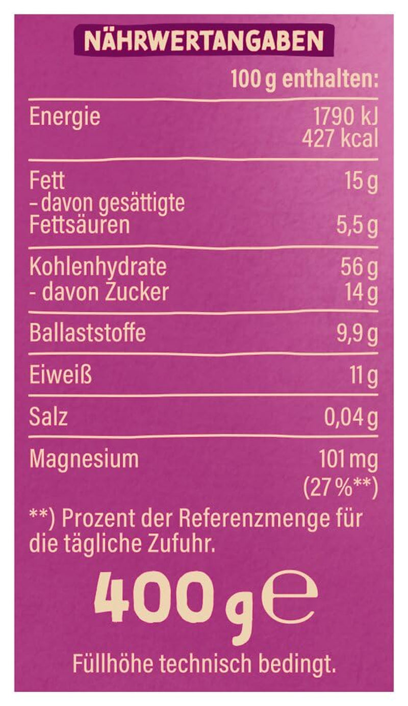 Dr. Oetker Vitalis étcsokoládé müzli: Étcsokoládé reggeli müzli, 6 db-os kiszerelés (6 x 600g)