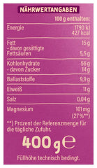 Dr. Oetker Vitalis étcsokoládé müzli: Étcsokoládé reggeli müzli, 6 db-os kiszerelés (6 x 600g)