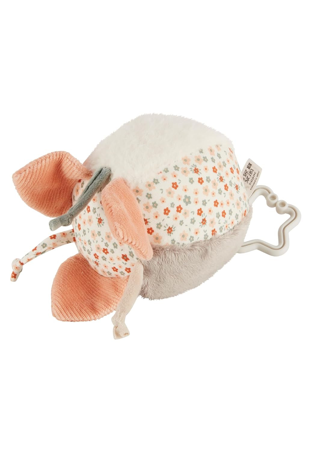 Sterntaler fabric ball farm - Minge textilă pentru bebeluși din combinații de țesături moi - Jucărie pentru bebeluși umplută cu vată de poliester - Minge pentru bebeluși pentru prindere și joacă, colorată Jucarii Bebe Naty Shop Titlu implicit